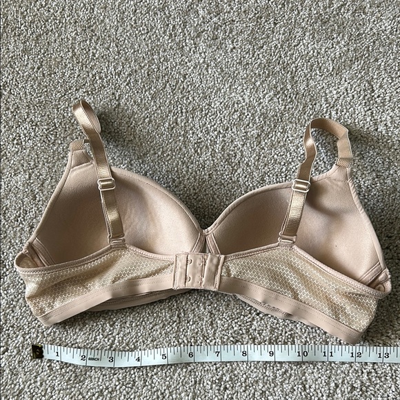 Seamless Beige Bra, Wireless, Size Small - Picture 3 of 4